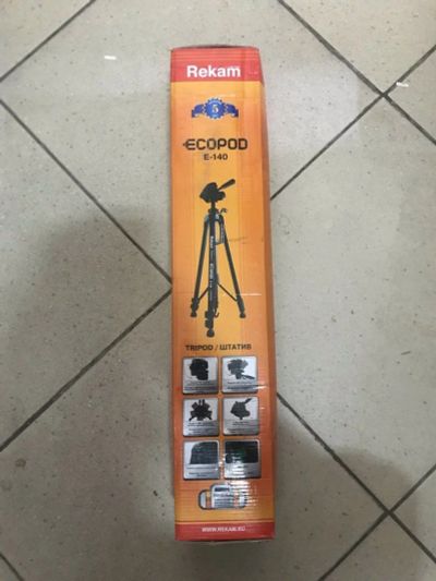 Лот: 14206960. Фото: 1. Штатив-трипод REKAM Ecopod E-140... Штативы, держатели