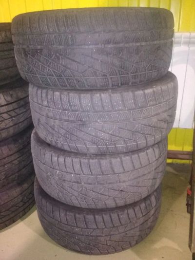 Лот: 13939595. Фото: 1. Шины Pirelli 245/45 R18 (б/у... Шины