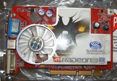Лот: 1946591. Фото: 1. sapphire radeon x1600 pro agp... Видеокарты