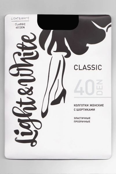 Лот: 16201878. Фото: 1. Колготки женские Light White Classic... Колготки, чулки