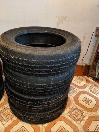 Лот: 13913632. Фото: 1. Комплект резины (Dunlop Eco EC... Шины
