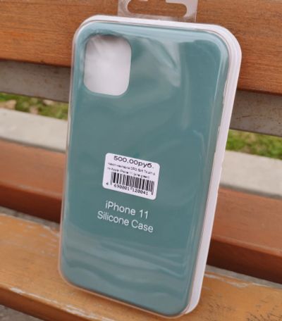 Лот: 16265345. Фото: 1. Чехол для iPhone 11 Apple Silicone... Чехлы, бамперы