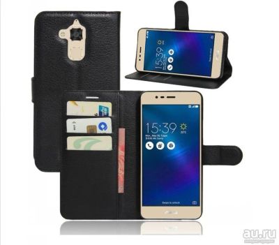 Лот: 8833799. Фото: 1. Новый, чехол-книжка для Asus Zenfone... Чехлы, бамперы