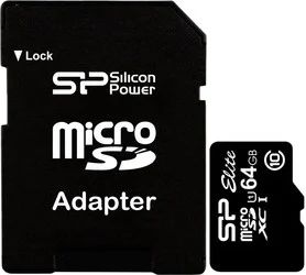 Лот: 3171414. Фото: 1. Карта памяти microSD XC 64 GB... Карты памяти