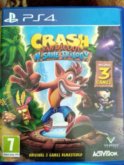 Лот: 11436429. Фото: 1. Crash Bandicoot N. Sane Trilogy... Игры для консолей