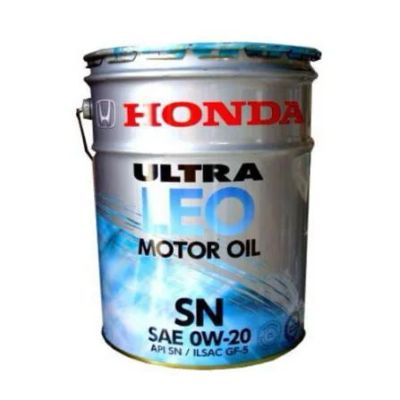 Лот: 14492886. Фото: 1. Honda 0W-20 Ultra LEO SN, 20L. Масла, жидкости