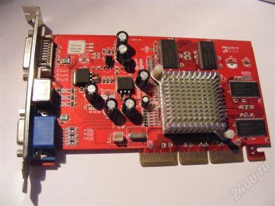 Лот: 409104. Фото: 1. AGP RADEON 9250 128 MB/128 BIT. Видеокарты