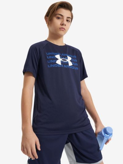 Лот: 24399204. Фото: 1. Футболка для мальчиков Under Armour... Другое (спортивная одежда)