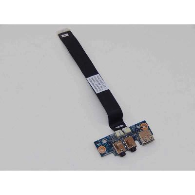 Лот: 9872458. Фото: 1. Плата usb + audio для ноутбука... Платы расширения, контроллеры, доп. порты