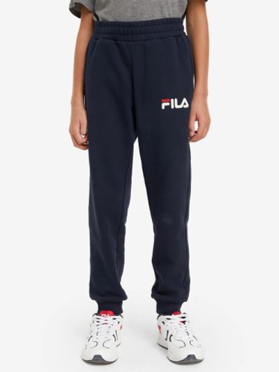 Лот: 22423472. Фото: 1. Брюки для мальчиков FILA, Синий. Другое (спортивная одежда)