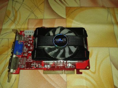 Лот: 3238936. Фото: 1. ВИДИО КАРТА ASUS AH 4650 1GB Radeon. Видеокарты