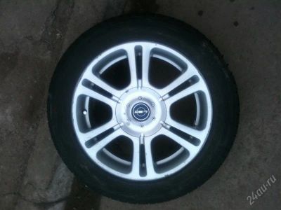 Лот: 2732284. Фото: 1. Liso 15*6,5JJ 50 + Amtel FT-501... Шины на дисках