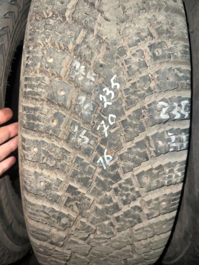 Лот: 25020007. Фото: 1. (1шт)235-70-16 Nokian Hakkapeliitta... Шины
