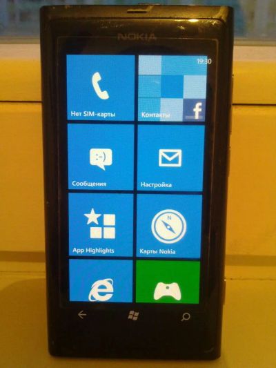 Лот: 10376752. Фото: 1. Nokia Lumia 800 c документами... Смартфоны