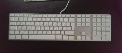 Лот: 3841977. Фото: 1. Клавиатура Apple MB110 Wired Keyboard... Клавиатуры и мыши