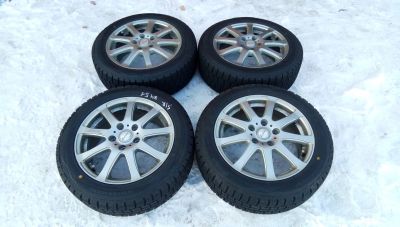 Лот: 12661796. Фото: 1. R16 5х114.3 Dunlop Winter Maxx... Шины на дисках