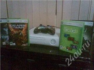 Лот: 152371. Фото: 1. Xbox 360 arcade "забаненый в лайфе... Игровые приставки, консоли