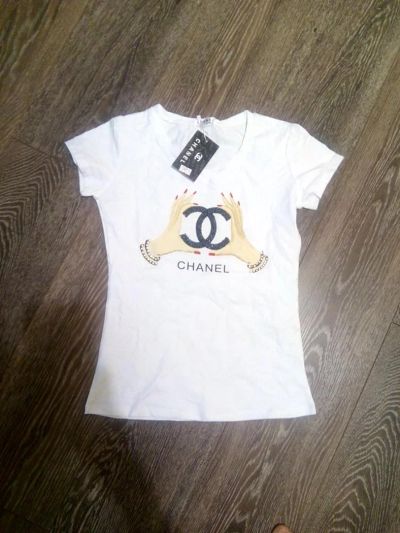 Лот: 7067718. Фото: 1. Футболка Chanel. Футболки, топы и майки