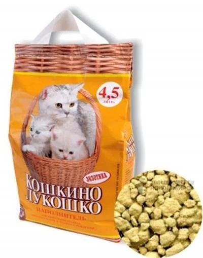 Лот: 13986832. Фото: 1. Наполнитель Кошкино Лукошко 4... Миски, лотки, наполнители