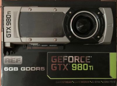 Лот: 14556086. Фото: 1. Видеокарта EVGA GeForce GTX 980... Видеокарты