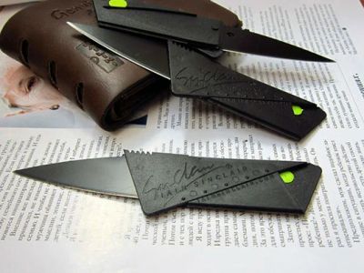 Лот: 5258556. Фото: 1. Нож кредитка Cardsharp. Сувенирные мелочи