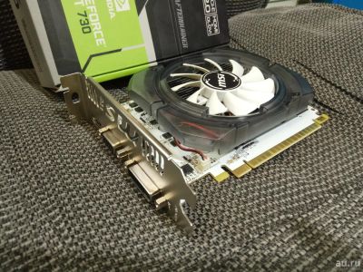 Лот: 9540018. Фото: 1. новая видеокарта Geforce GT 730... Видеокарты