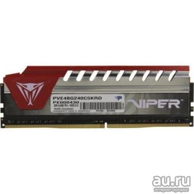 Лот: 13364291. Фото: 1. Patriot Viper Elite DDR4 4gb 2400MHz. Оперативная память