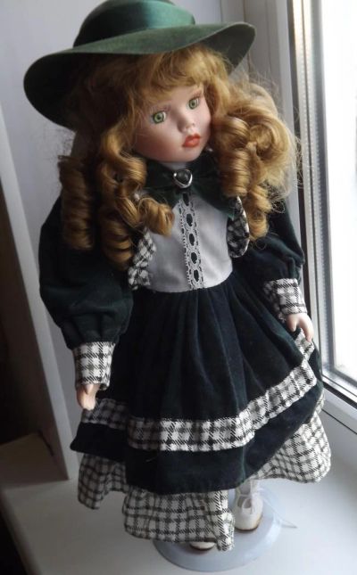 Лот: 9531980. Фото: 1. Кукла немецкая 41 см. Куклы