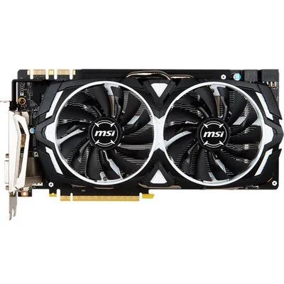 Лот: 15560963. Фото: 1. Видеокарта MSI GTX 1080 ARMOR... Видеокарты