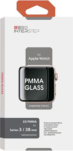 Лот: 24968557. Фото: 1. Защитное стекло с рамкой 3D InterStep... Другое (аксессуары)