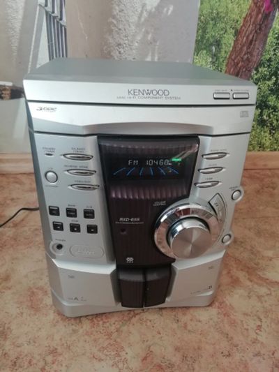 Лот: 15857951. Фото: 1. Kenwood xd 655 (2 ×100 ват) HI-FI... Музыкальные центры, магнитолы