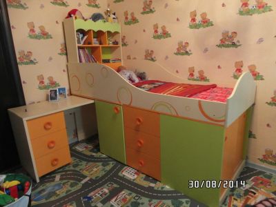 Лот: 4464344. Фото: 1. Кровать Фруттис. Детские кровати и кроватки