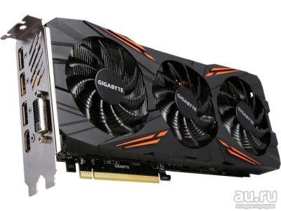Лот: 9911806. Фото: 1. Видеокарта GIGAByTE GeForce GTX... Видеокарты