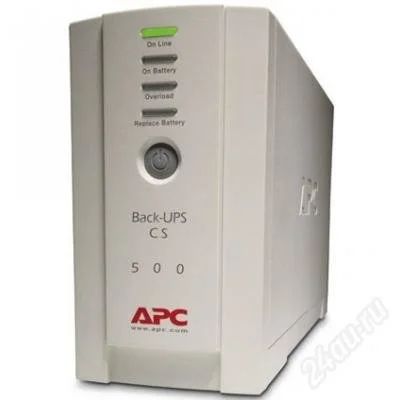Лот: 2530049. Фото: 1. ИБП APC Back-ups cs 500. ИБП, аккумуляторы для ИБП
