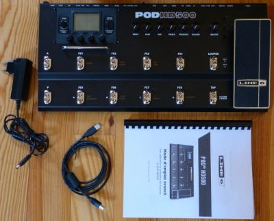 Лот: 3803007. Фото: 1. line 6 pod HD500. Гитарные эффекты и комбоусилители