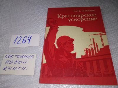 Лот: 19338501. Фото: 1. Красноярское ускорение. Бекетов... История