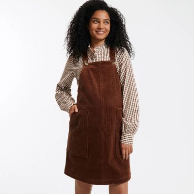 Лот: 24336474. Фото: 1. Вельветовый LaRedoute. Платья