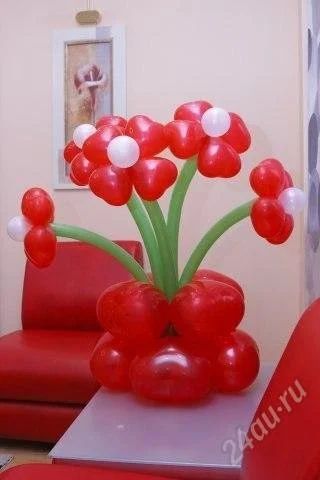 Лот: 2502080. Фото: 1. Настольная композиция "Вдохновение... Воздушные шары
