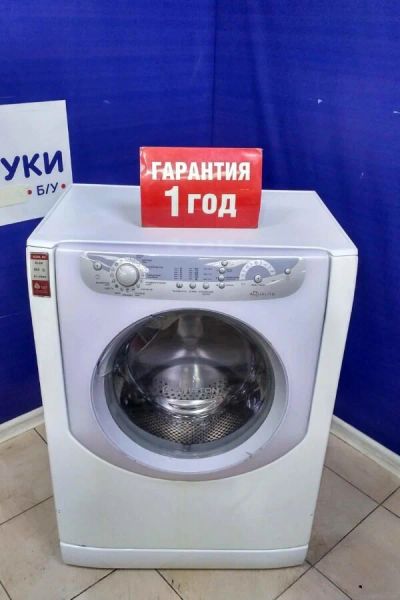 Лот: 17162103. Фото: 1. Стиральная машина ariston aqsl... Стиральные машины