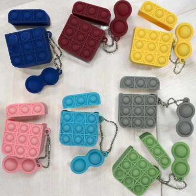 Лот: 25321850. Фото: 1. Чехол AirPods 1/2 POP IT. Чехлы, бамперы