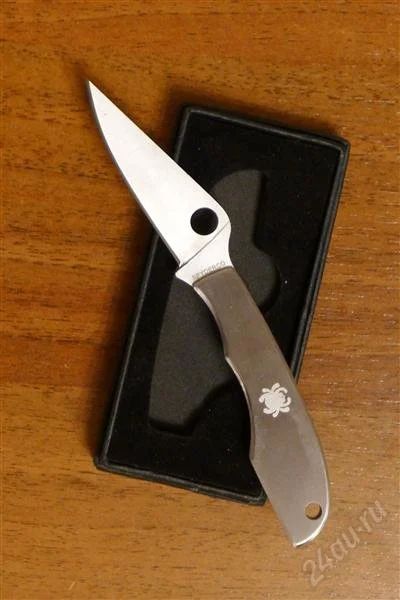Лот: 843325. Фото: 1. Нож складной Spyderco Grasshopper. Ножи, топоры