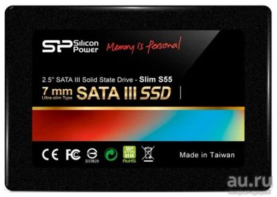 Лот: 17846620. Фото: 1. SSD SATA 120Gb 2.5" Silicon Power... SSD-накопители