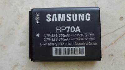 Лот: 9650289. Фото: 1. Аккумулятор BP70A для Samsung... Аккумуляторы, зарядные