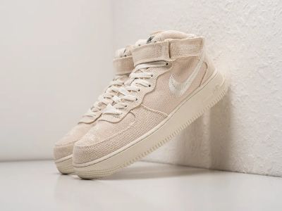 Лот: 24979400. Фото: 1. Кроссовки Stussy x Nike Air Force... Кеды, кроссовки, слипоны