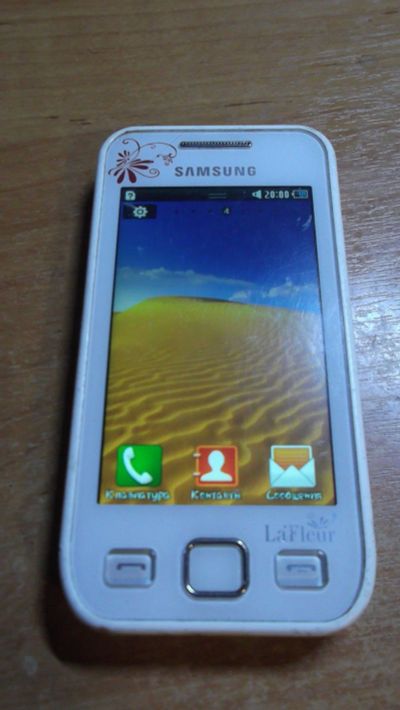 Лот: 12590357. Фото: 1. Samsung Wave 525 GT-S5250. Кнопочные мобильные телефоны