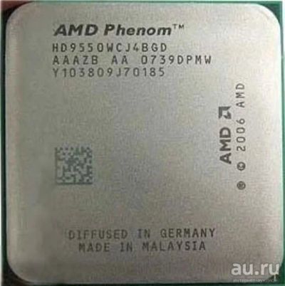 Лот: 9800308. Фото: 1. AMD Phenom X4 9550 (2.2 GHz... Процессоры
