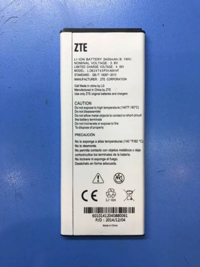 Лот: 10836463. Фото: 1. АКБ (батарейка) ZTE Blade HN. Аккумуляторы
