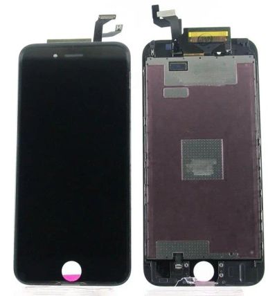 Лот: 9269353. Фото: 1. Дисплей iPhone 6S в сборе Черный... Дисплеи, дисплейные модули, тачскрины