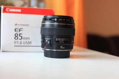 Лот: 3851751. Фото: 1. Объектив Canon EF 85mm 1.8. Объективы