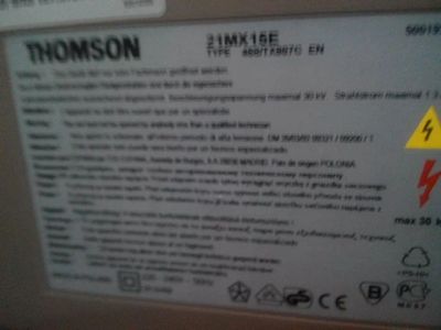 Лот: 16219267. Фото: 1. Телевизор Thomson 21mx15e. Телевизоры